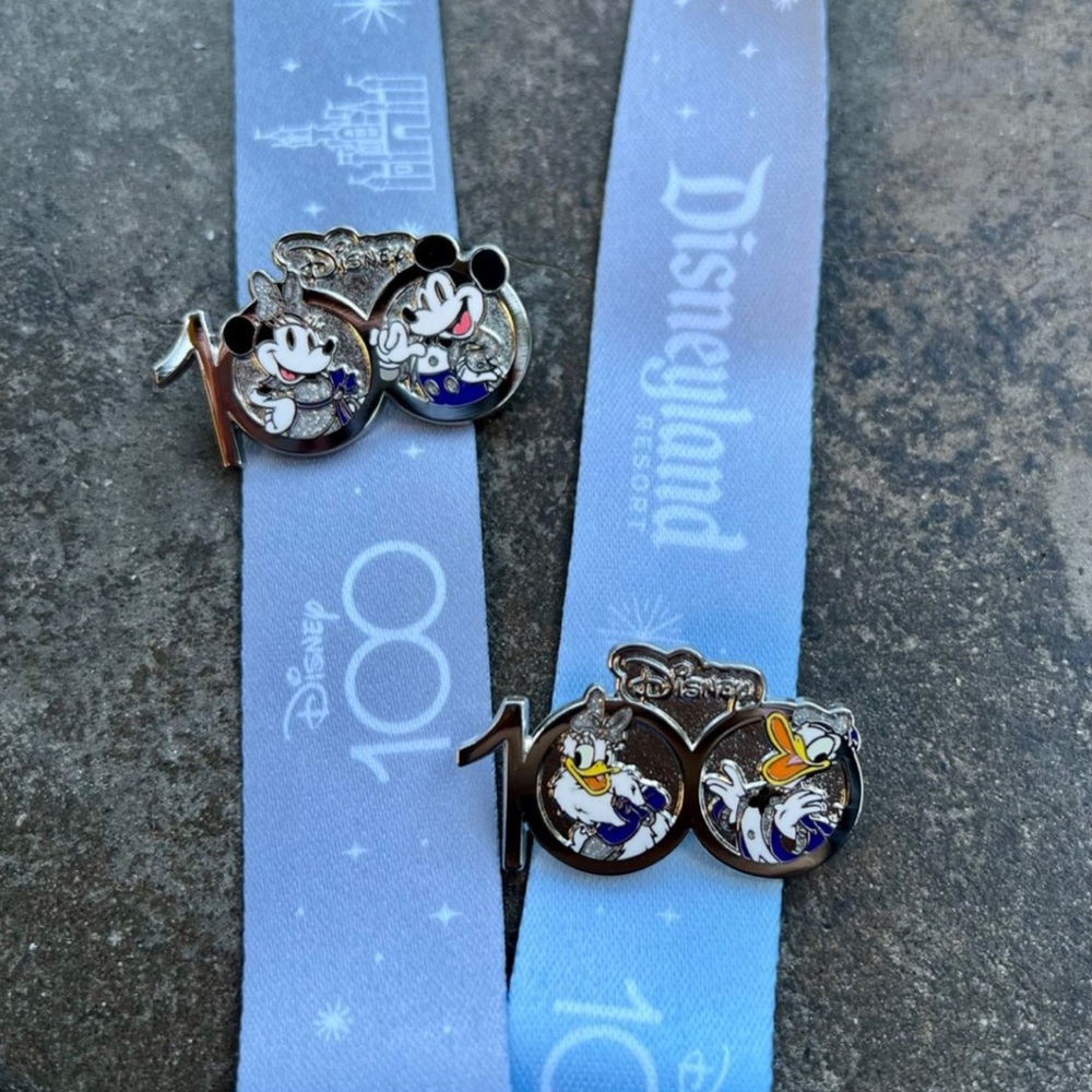 Limited Edition ✨ Disney 100 Costco Travel  Exclusive Lanyard with 2 pins